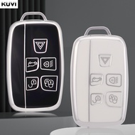 ใหม่เคส kunci REMOTE mobil TPU สำหรับ Land Rover Range Rover Sport Evoque Freelander สำหรับ Jaguar XJ XE XJL