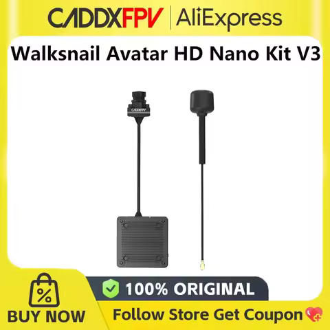 Walksnail Avatar HD Nano Kit V3 Nano Camera 14*14mm/500MW/3.1-13V/FOV160°/1080P/60fps/9cm/14cm Cable