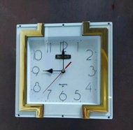 Jam Dinding Bulat Putih Polos Jam Dinding Dekorasi Rumah Standard