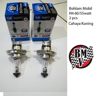 Dr.D.Fischer H4 55 Watt Car Headlight Bulbs 2pcs - Yellow