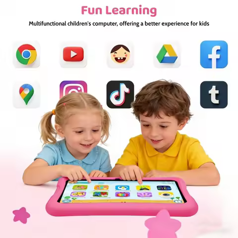 10.1 INCH J11 Gift Silicone Case Android 13 KID Tablet PC Allwinner A523 Octa-Core 4GB RAM 64GB ROM 