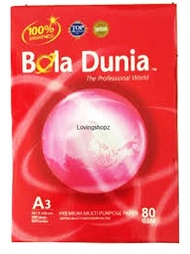 Kertas Bola Dunia Ukuran A3 - 80 Gram Kertas Fotocopy Print Bola Dunia Ukuran A3 80 Gram Kertas HVS 