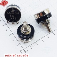 RV24YN20S-201 Variable Resistor, Tocos Potentiometer 200 Ohm 2W 10% 1 Round Electronic 8836