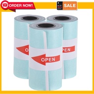Printable Sticker Paper Roll Direct Thermal Paper with Self-adhesive 5730mm (2.171.18in) for PeriPage A6 Pocket Thermal