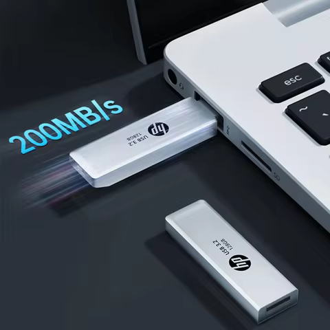 hp Original Usb Flash Drive 200Mb/s High Speed USB 3.2 Memory Stick 128GB 256GB Pen Drive For Laptop