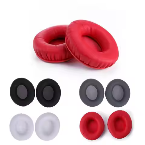 New 1Pair Replacement Black/White/Grey/Red Ear Pads Cushion for Monster Beats By Dr Dre Solo Solo HD