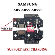 Samsung A05 A055F Charger Connector With Ic Board Mic Charging Board