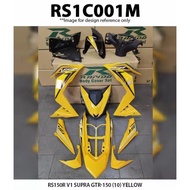 HONDA Rs150 Cover set V1 100%Good Quality sticker tanam 《Rapido Brand》