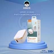READY STOCK LDNIO A1204Q FAST CHARGING CHARGER QUALCOMM QC 3.0 WITH USB CABLE