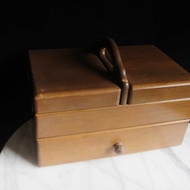 【老時光 OLD-TIME】早期二手古物日本木製裁縫箱