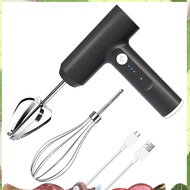 Hand Mixer Electric Wireless,Mixer Hand Mixer,USB Rechargeable,Portable Hand Mixer for Baking,for Sa