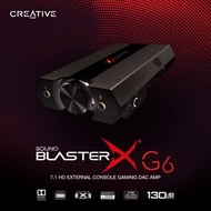CREATIVE Sound BlasterX G6 7.1 HD External Console Gaming DAC Amp with Xamp Discrete Headphone Bi-Am