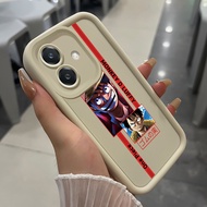 Case For OPPO A3 4G A3 Pro 5G A3X 4G A3X 5G A40 A60 5G Anime Character Phone Three-Color Silicone Sh