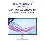 Màn hình LCD Lenovo 27" L27q-4A - 67BFGAC6VN (2560x1440/IPS/100Hz/1ms) - Bảo hành 36 tháng