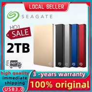 External Hard Disk SEAGATE 1TB 2TB HDD ฮาร์ดดิสก์แบบพกพา Hard Drive ที่เก็บข้อมูลแบบพกพา HighSpeed HardDisk External