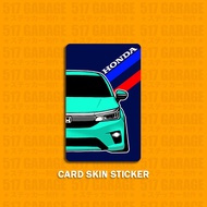 HONDA CITY GN2 - ATM CARD STICKER - BANK CARD STICKER - STICKER KAD BANK - DEBIT CARD STICKER