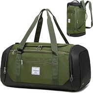 Laripwit Gym Bags for men 40L Travel duffle bag with Shoes Compartment & Wet Pocket Duffel Bag Backp
