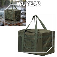 IWUYEAR Camping Storage Bag,  Fabric Thickened Large Capacity Bag, Durable 60L With Shoulder Strap W