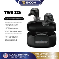 ECOM TWS WF-Z26 Wireless Bluetooth Earbuds Wireless Earphones Touch Control Sports Noise-Canceling H