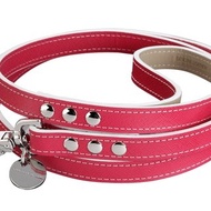 H&S 軒尼詩父子 - Saffiano 芙夏紅 牛津真皮牽繩