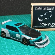 Parvus MODELS INSTANT WIDE BODY KIT PANDEM EG HOT WHEELS TOMICA