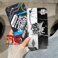 HP OPPO A83 A71 F1S A37 A39 A57 2016 Softcase Dark Silicone Wallpaper Motif for Men