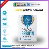 (Abrain Pocketbiru) Arbain Hadith NawawiAN Collection of 40 Islamic Main Hadiths Original Arafah Lib