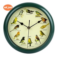 Musical Bird Wall Clock, Decorative Battery Powered, Melody Clock, Room Decoration Suitable for Rest