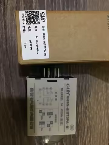 C-Lin card HHS5-B (ST3PA-B) 1s 10s 60S 6m delay time relay power optional 220v 110v 24v 380v