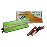 Sunpro FFA 2000 Watt 12 DC - 230V AC Power Inverter Converts DC Current to AC Power Inverter Price C