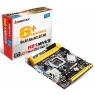 Biostar H81M H81MHV3 intel H81 Lga1150 Micro Atx DDR3 SATA3 Motherboard - gen 4 Mainboard