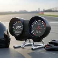 Digital Gauge Cluster Tach/Speedo Fuel Meter & Voltage for Honda CG150 Fan150 Titan 150