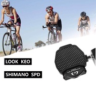 Bike Pedal Adapter SPD KEO Road Bike Auto Lock Pedal Adapter for SHIMANO SPD Look KEO