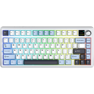 Bàn phím AULA F75 Max TM (Ice blue/ Reaper switch) F7516