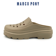 Marco Pony รองเท้าแตะ รองเท้าแตะผู้หญิง รองเท้าหัวโต ส้นหนา 5 ซม พื้นนุ่มมาก กันลื่น รองเท้าแตะพื้นหนาผู้หญิง ทุกโอกาส เหมาะกับฤดู MH9020