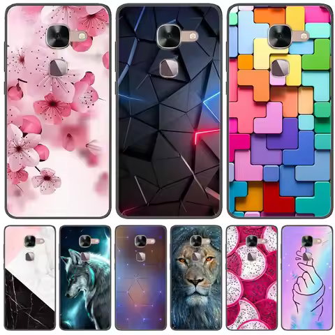Case For Letv LeEco Le Max 2 Cover Case Le Max2 Cute flower Soft Silicon Phone Case for Letv MAX2 X8