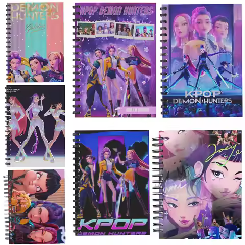 KPOP Witch Hunting Team Coil Notebook Periphery Small Book Convenient Hot Selling Girl Group Cover N