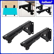 [Lzdhuiz1] 2x Under Desk Keyboard Tray Support for Computer Elbow Office
