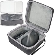 Hard Case for Logitech MX Vertical Mouse + Ergo K860 Keyboard