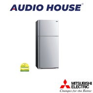MITSUBISHI MR-F62EX-ST-P 510L 2 DOOR FRIDGE COLOUR: STAINLESS STEEL ENERGY LABEL: 3 TICKS DIMENSION: