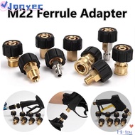 JONY1EC 1Pcs Pressure Washer Adapter, M22-14mm/15mm to 3/8 and 1/4 Inch Quick Release Spray Sprinkle