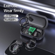 Ear Hook Wireless Bluetooth Earbuds Music Earphone Bone Conduction Headphones Sports Waterproof Head
