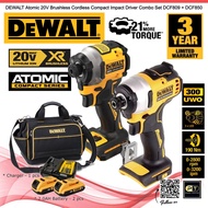 Dewalt atomic 20v impact driver combo set dcf809 + dcf850 (2b1c)