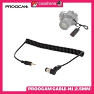 Proocam Cable-N1(2.5) for Nikon Z9, D850, D810, D800 D700 D500 D300 D200