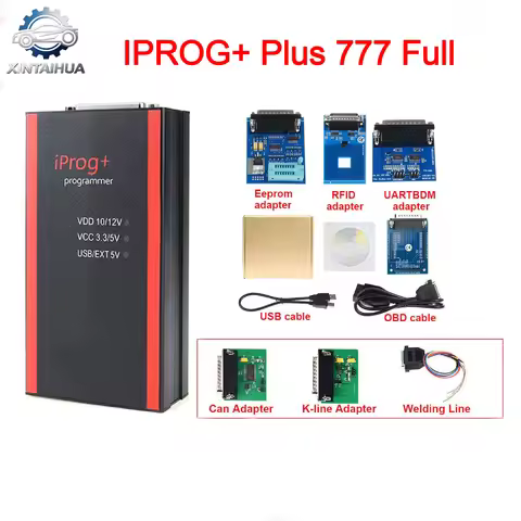 IPROG 3in1 Iprog+ PLUS V777 Support IMMO/Mileage/Airbag Carprog/Tango/Digiprog3 Diagnostic Tool