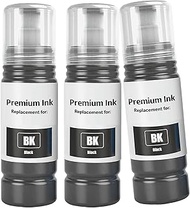 522 T522 Ink Bottles Black Compatible for EcoTank ET-2400 ET-2720 ET-2800 ET-2803 ET-2840 ET-4700 ET