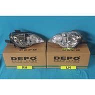 PROTON GEN2 PERSONA 2007 HEAD LAMP (CLEAR) (DEPO) (NEW)