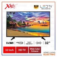 XMA 32 Inch LED TV LE32D01UM Digital Tunnel HDMI USB DVBT2 / ALED32D01UM Smart Android TV Youtube Netflix