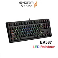 Edra EK387 Rainbow / RGB Mechanical Keyboard (Blue /Brown /Red Switch)