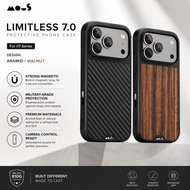 MOUS Limitless 7.0 Protective Phone Case compatible for iPhone 17 Series (Magnetic)